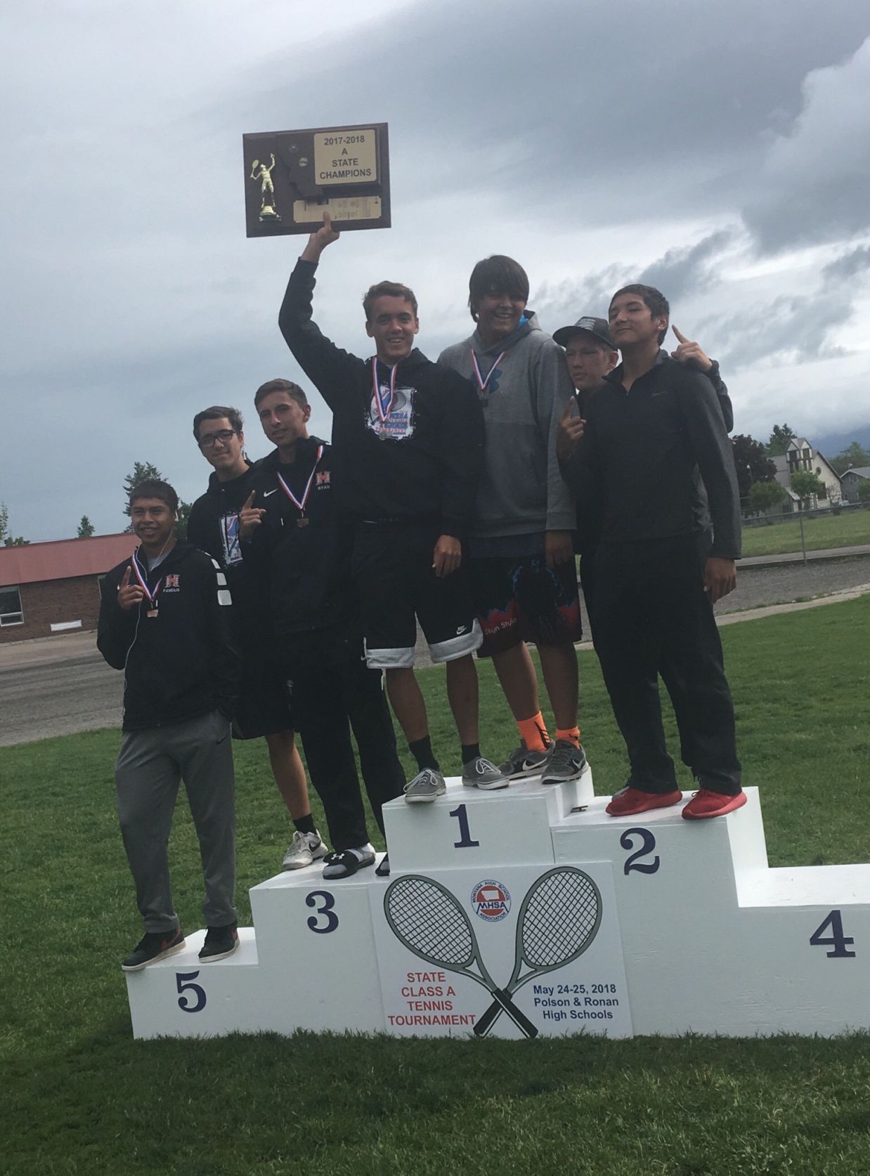 Class A Boys tennis - Hardin Bulldogs
